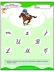 J Sesi Çalışma Sayfaları